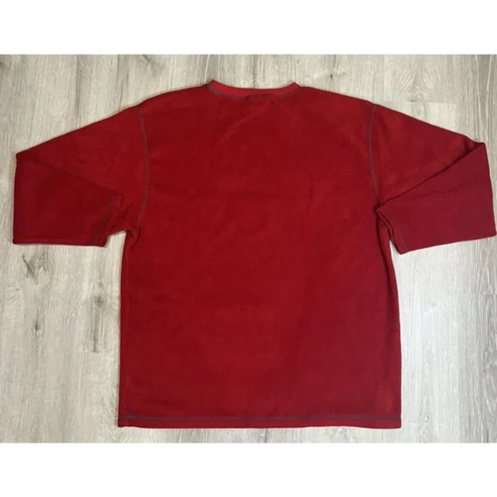 Columbia Embroidered Logo Fleece Pullover Sweater Vtg 90s Made in‎ Canada